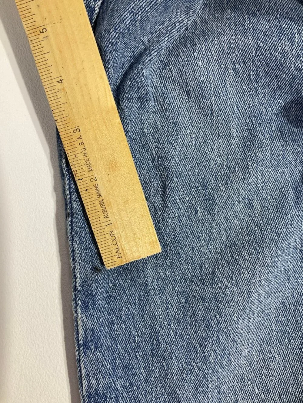Abercrombie & Fitch 33/16 Ankle Straight Ultra High Rise Distressed Jeans Womens